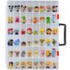 Display Case Compatible with Disney Doorables Collectible Mini Figures/ for MGA Entertainment Miniverse. Toys Storage Organizer Container for Multi Peek/ for Village Peek Characters (Box Only)--White view 1