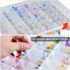 Display Case Compatible with Disney Doorables Collectible Mini Figures/ for MGA Entertainment Miniverse. Toys Storage Organizer Container for Multi Peek/ for Village Peek Characters (Box Only)--White view 4