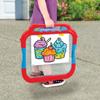 Crayola Triple-The-Fun See-Thru Easel  Transparent Painting Board Indoor/Outdoor Weather Resistant Art Station  Easy Clean  Includes Paint Supplies view 4