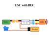 Flycolor 20A Brushless ESC, Motor Electric Speed Controller for Multi-Rotor DIY Drone with XT60 & 3.5mm Bullet Plugs (4 Pack) view 4