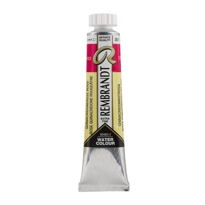 Rembrandt Watercolour Tube 20 ml Quinacridone rose reddish 367 (05043670)