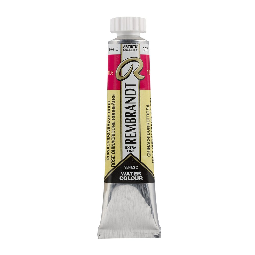 Rembrandt Watercolour Tube 20 ml Quinacridone rose reddish 367 (05043670)