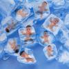 Gawertoy 240 PCS Mini Plastic Babies Dolls, 1 Inch Small King Cake Baby Figures Plastic Tiny Babies Figurines for Baby Shower Party Favors Ice Cube Game Party Decorations view 3