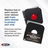 BCW 12 Inch Vinyl Record Paper Inner Sleeves - Round Corners - Black | Pack of 50 | Protective LP Album Sleeves for Vinyl Storage and Preservation | Compatible with 33 RPM Albums view 3