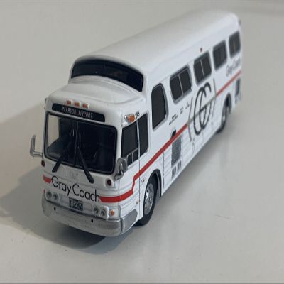 Iconic Replicas GM PD4107-Buffalo Coach Gray Coach Canada 1:87-HO Scale New in The Box