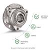 Schaeffler 102452, Hub Assembly, Wheel Bearing - Generation 3, Compatible with Lexus LS430 01-06 view 4