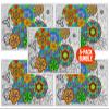 Stuff2Color Giant Coloring Poster Mandala Madness for Kids and Adults - Great for Family Time, Girls, Boys, Arts and Crafts, Adults, Care Facilities, Schools and Group Activities (5 Pack) view 1