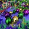 GiftExpress 2PC 44 Inch Mardi Gras Jumbo Bead Necklace for Party Favors, Mardi Gras Festival, Mardi Gras Parades view 2