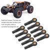 VBESTLIFE M2.5 Ball Holder Tie Rod Ends Ball Joint Link, 10Pcs Lever Steering Linkage Tie Rod End Ball End fit for 1:10 Scale RC Car view 3
