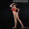1/6 Scale Female Action Figure Body, Medium Bust, Super Flexible, Detachable Feet (Suntan Skin) view 3