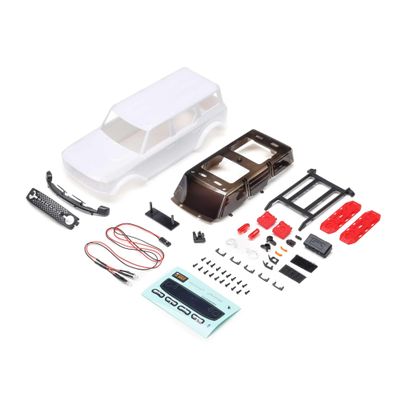 Axial Body, White: SCX24 Ford Bronco, AXI200009