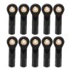 Alomejor 10pcs Rc Tie Rod End Adjustable Rc Ball Linkage Rod End Set 2.5mm Aperture Servo Links Tie Rod Set for 1/10 Rc Car view 1
