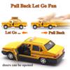 OTONOPI New York City Taxi Cab Toy Taxi Car Toy for Kids Yellow Cab Diecast Model Toy Car with Pullback Action for Toddler Age 3+ Pack of 2 view 3