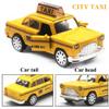 OTONOPI New York City Taxi Cab Toy Taxi Car Toy for Kids Yellow Cab Diecast Model Toy Car with Pullback Action for Toddler Age 3+ Pack of 2 view 4