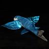 Frankiezhou Home Realistic Flying Fish Stuffed Animals - Simulation 18.5" Blue Lifelike Flying Fish Plush Toy, Super Soft Sea Creatures Model Plush Toy Gift Collection for Kids view 1