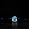 Frankiezhou Home Realistic Flying Fish Stuffed Animals - Simulation 18.5" Blue Lifelike Flying Fish Plush Toy, Super Soft Sea Creatures Model Plush Toy Gift Collection for Kids view 3