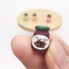SXFSE Dollhouse Decoration Accessories, 1:12 Dollhouse Ornament 4 Pcs Simulation Kitchen Restaurant Jams view 4