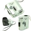 Microscope Accessories Kit 60 X Microscope Illuminated Magnifier Glass with LED Light Microscope Slides view 2