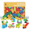Cutedeer 138 Piece Building Blocks for Kids Toddlers, Classic Big Bricks Set Compatible with All Major Brands, STEM Large Building Toys with Gift Box for All Ages Boys Girls view 1
