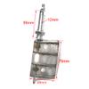  RC Boat Rudder Retro Rudder Metal 48*75mm for Old Fashioned RC Fishing Boat Wood Boat Scale Marine Cruise (48x75mm) view 2