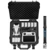Lekufee Waterproof Hard Case for DJI Mini 4 Pro,Mini 3 Pro / 3 Drone,DJI RC 2, RC N3 / N2 / N1 and other Accessories(Case Only) view 1