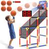 EagleStone Kids Arcade Basketball Game with Electronic Scoreboard and Cheer Sounds, Indoor Outdoor Basketball Hoop with 4 Balls, Game Toy Gift for Ages 3-12 Boys and Girls view 1