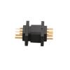 5Pairs JX4 JX6 JX8 MX6 MX10 MPX 4Pin 6Pin 8Pin 10Pin Servo Connector Brass Gold Plated Male Female Plug for Gasoline Turbojet Drone RC VTOL Model Aircraft Boat Car Parts (5pairs Black MX6 Plug) view 3