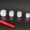 Kaiheng 25mm Acrylic Dice with Smoothed Surface Six Sided Dice with Rounded Corner Blank White Dice Cubes for Board Games, DIY Sticker, Math Counting Teaching, Party Fun 20PCS view 2