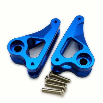 2pcs Aluminum Front Rocker Arm Progressive-2 (90-T) Blue for Traxxas Revo E-Revo 2.0 vxl 5358