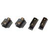 5Pairs JX4 JX6 JX8 MX6 MX10 MPX 4Pin 6Pin 8Pin 10Pin Servo Connector Brass Gold Plated Male Female Plug for Gasoline Turbojet Drone RC VTOL Model Aircraft Boat Car Parts (5pairs Black JX4 Plug) view 2