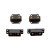 5Pairs JX4 JX6 JX8 MX6 MX10 MPX 4Pin 6Pin 8Pin 10Pin Servo Connector Brass Gold Plated Male Female Plug for Gasoline Turbojet Drone RC VTOL Model Aircraft Boat Car Parts (5pairs Black JX4 Plug) view 3