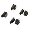 5Pairs JX4 JX6 JX8 MX6 MX10 MPX 4Pin 6Pin 8Pin 10Pin Servo Connector Brass Gold Plated Male Female Plug for Gasoline Turbojet Drone RC VTOL Model Aircraft Boat Car Parts (5pairs Black MX10 Plug) view 4