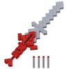Nerf Minecraft Heartstealer Sword, Foam Blade Dart Blaster, 4 Elite Foam Darts, Ages 8+ view 1