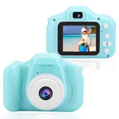 Kids Camera, Digital Video Camera 2.0in TFT Color Screen Children DIY Camcorder for Childrens Boys Girls Birthday/Christmas/New Year Toy Gifts (Green)