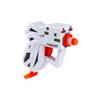 Nerf MicroShots Minecraft Ghast Mini Blaster, Minecraft Ghast Mob Design, Includes 2 Official Nerf Elite Darts, Pull-Down Priming Handle, Multicolor view 1