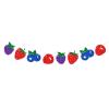 Berry Banner Jamberry Birthday Garland Strawberry Raspberry Blueberry Blackberry Party Decoration Baby Shower Glitter Pre-Strung Photo Prop view 1