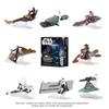 Star Wars Micro Galaxy Squadron First Order TIE Fighter Mystery Bundle - 3-Inch Light Armor Class and Scout Class Vehicles with Accessories view 3