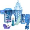 Mattel Disney Frozen Toys, Elsa Ice Palace Storytime Stackers, Castle Doll House Playset with Small Doll & 8 Accessories, Travel Toy with Handle view 1