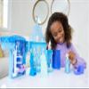 Mattel Disney Frozen Toys, Elsa Ice Palace Storytime Stackers, Castle Doll House Playset with Small Doll & 8 Accessories, Travel Toy with Handle view 2