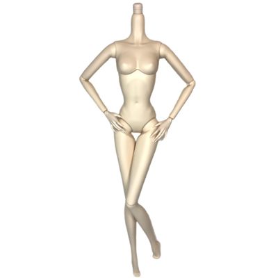 DIY OOAK Doll Bodies for Replacement 12 inch Fashion Doll Body Supermodel Collector Doll Body Articulated Jointed Posable Doll Making Repair (#1 White)