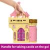 Mattel Disney Princess Toys, Belle Stackable Castle Doll House with Small Belle Doll, 4 Character Friends & 3 Accessories, Portable with Handle view 3