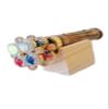 MUSKAN NAUTICAL STORE Antique Kaleidoscope Brass Unique Kaleidoscope Double Wheel Kaleidoscope Nautical Gift (with Stand) view 3