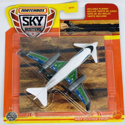 Matchbox - Sky Busters 2022 - MBX Pusher Prop - 13/33 - Includes Playmat