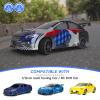 AllinRC PreGlued 12mm Hex Hubs Wheel Rims&2.64" Rubber Tires for 1/10 On-Road Touring Car Drift for Traxxas 4tec 2.0 3.0 Tamiya TT02 TT01 HPI RS4 HSP Flying Fish Wltoys 144001 Kyosho Fazer (Edition F) view 4