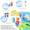 fisca Toddler Steering Wheel Toy Baby Interactive Learning Toy for Toddler 1-3 Year Old, My First Driving Educational Baby Musical Toys with Light and Sound for Preschool Kids view 4