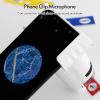 Lab Microscope Slides Mini Microscope Pocket Microscope 60x-120x Magnification with Removable Base Cellphone Microscope Parts view 2