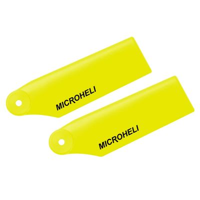 MICROHELI Plastic Tail Blade 36mm (Yellow) - Blade Fusion 180 / Smart