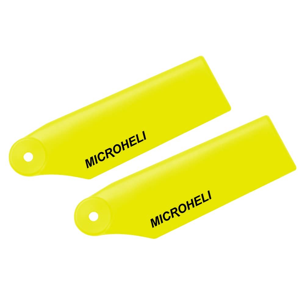 MICROHELI Plastic Tail Blade 36mm (Yellow) - Blade Fusion 180 / Smart