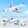 Tcvents Airplane Toys, Metal Plane Pull Back Airplane Toys for 3 4 5 6 7 Years Old Boys Girls, Die Cast Aircraft Plane Models, Kids' Play Vehicles Aeroplane Airplanes for Kids Birthday Gift view 4