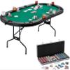 Fat Cat Texas Hold'em Table & Bling Chip Set view 1